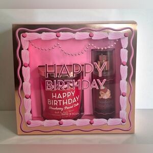 Bath & Body Works Strawberry Pound Cake Birthday